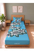 Hand Painted Rayon Bedsheet Set Single Size